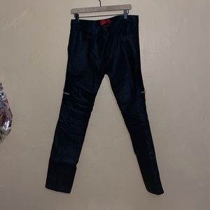 Hugo Boss Coated Black Denim